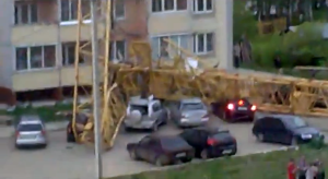 Crane Collapse Russia
