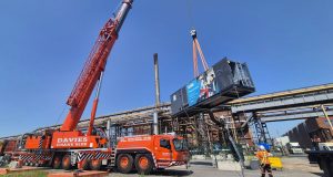 Grove GMK6300L-1 and GMK5250XL-1 all-terrain cranes of Davies Crane Hire
