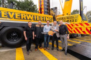 Liebherr LTM 1400-6.1 mobile crane handed over to the Everwilling Group in Australia