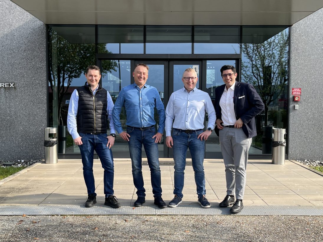 Terex self-erecting crane at the handover marking EWPA's appointment for western Poland