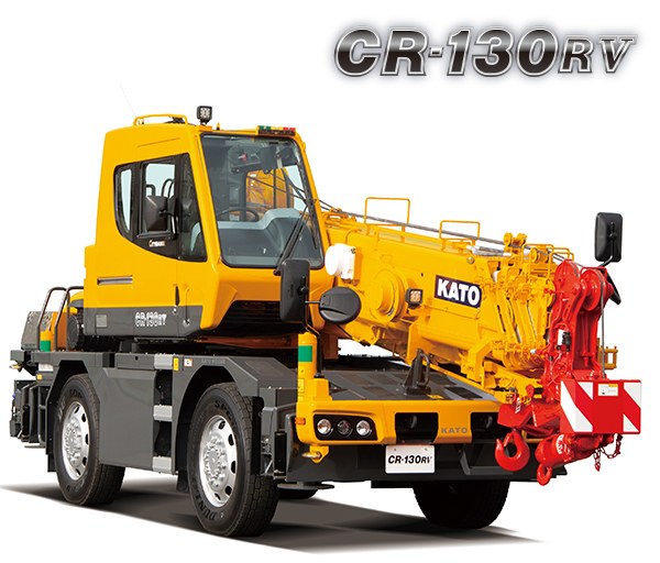 Kato CR-130RV CityRange crane, a 13-tonne compact mobile crane under two metres wide