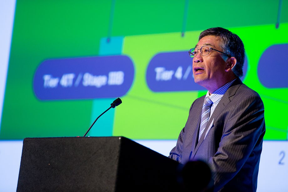 Keynote presentation at the World Crane and Transport Summit