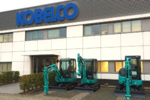 Kobelco Construction Machinery Europe headquarters building in Almere, the Netherlands