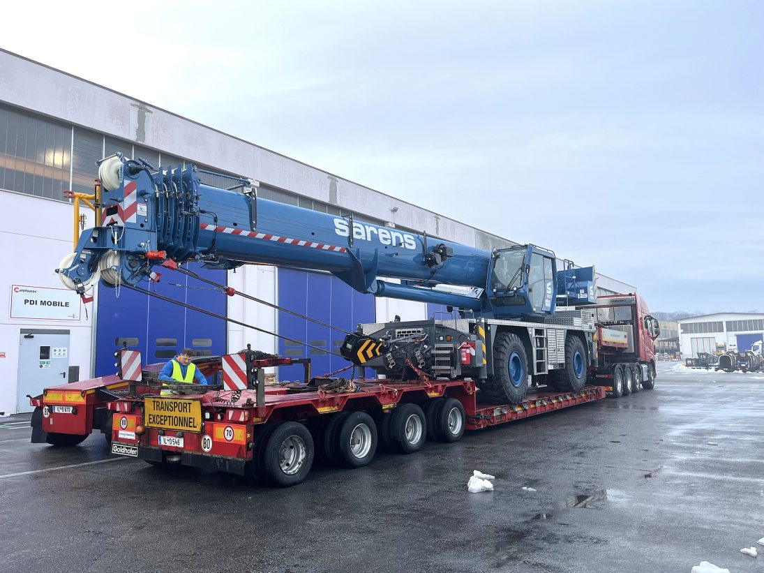 Grove rough-terrain crane working on pipework and site infrastructure at INEOS Project ONE