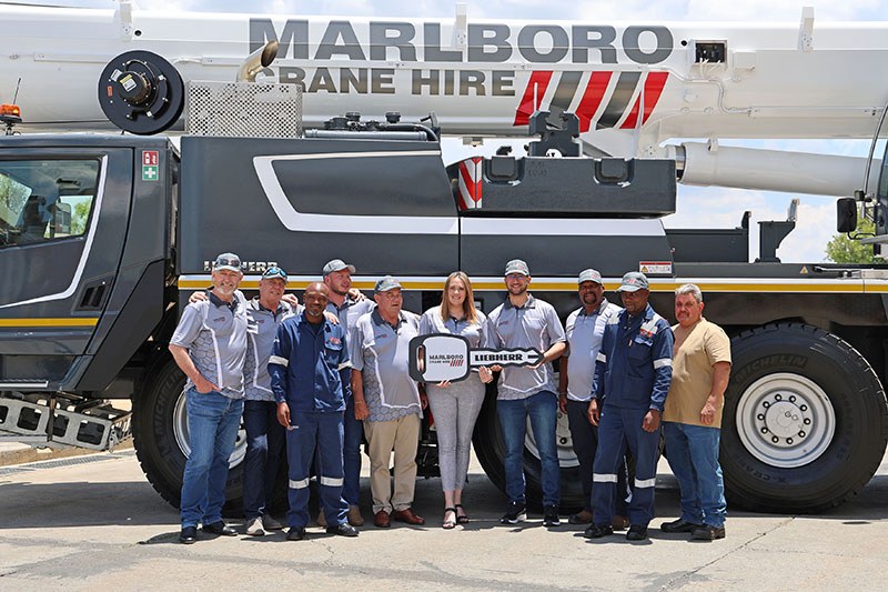 Liebherr LTM 1100-5.3 with LICCON3 control system delivered in South Africa