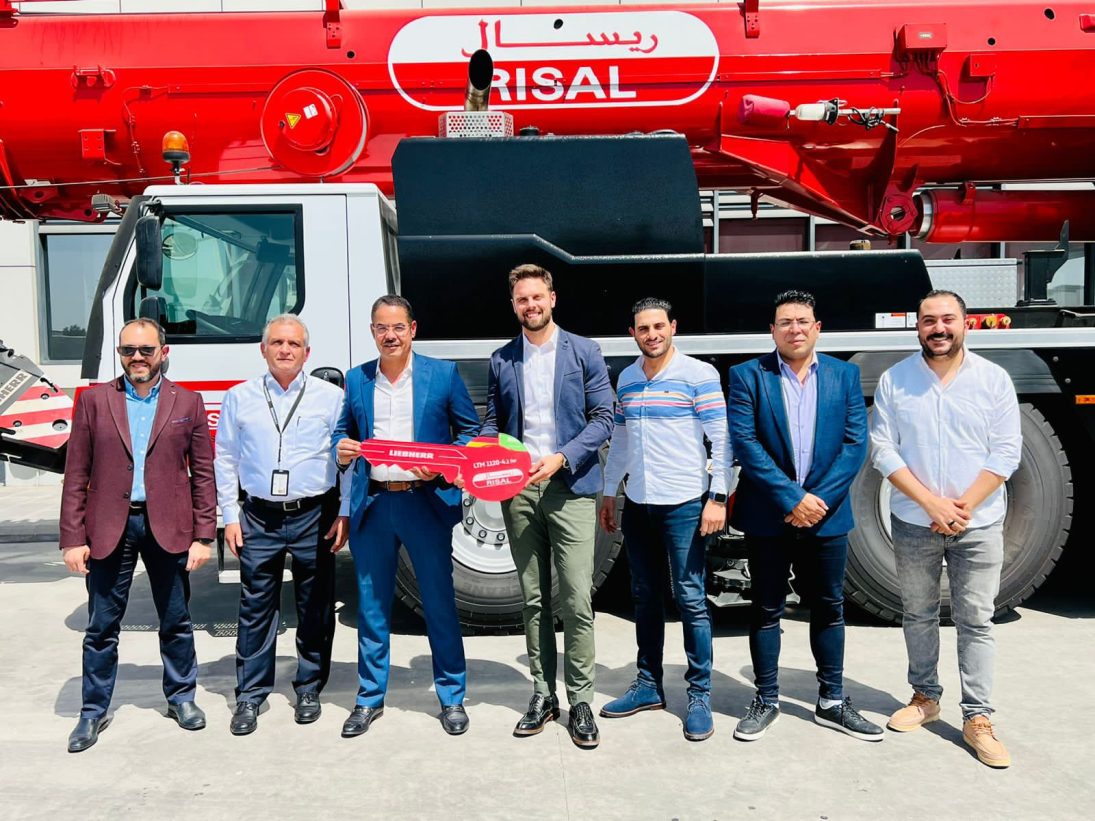 Liebherr LTM 1120-4.1 four-axle mobile crane handed over to RISAL for use in Saudi Arabia