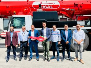 Liebherr LTM 1120-4.1 four-axle mobile crane handed over to RISAL for use in Saudi Arabia