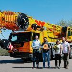 Liebherr LTM 1120-4.2 mobile crane for Wuerzburger Kranverleih