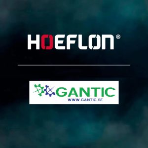 Gantic Sverige AB team appointed as Hoeflon dealer for Sweden with a Hoeflon compact crane