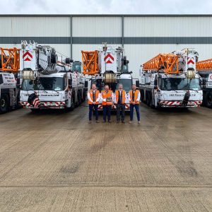 New Grove all-terrain cranes delivered to J&D Pierce in the UK