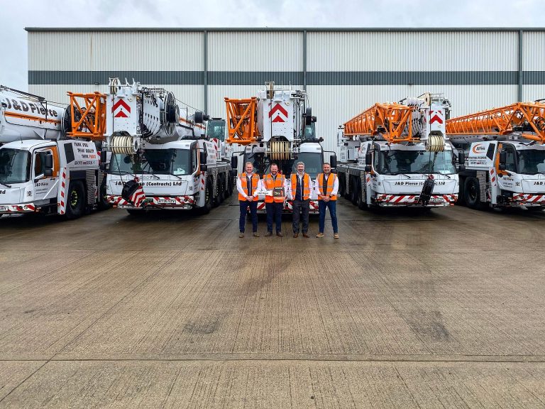 New Grove all-terrain cranes delivered to J&D Pierce in the UK