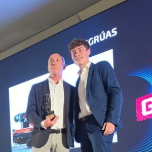 Jekko SPX1280 mini crane wins Mejor Minigrua at the PEM Awards 2026