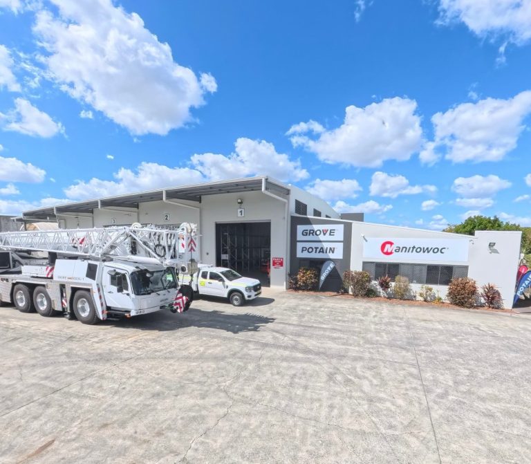 The new Manitowoc customer support facility in Yatala, Queensland, Australia