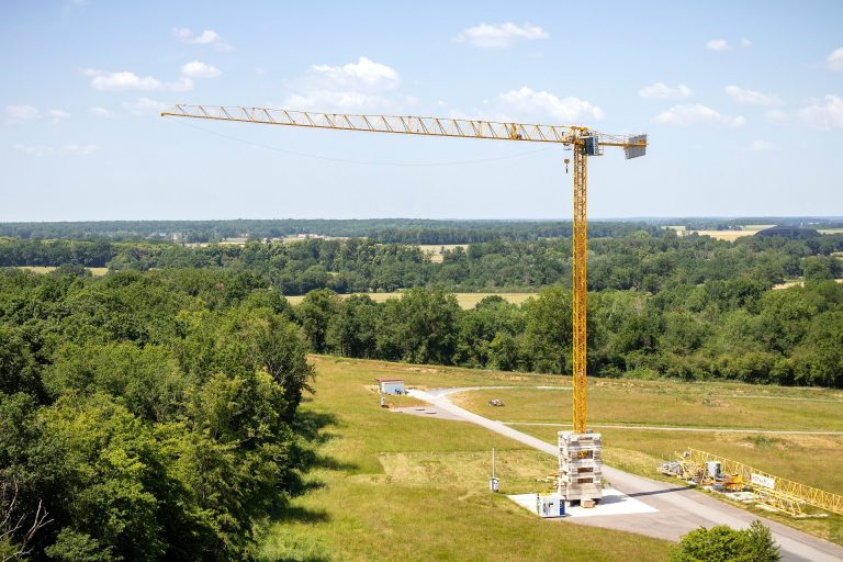 Potain MDT 99e topless tower crane, the first model with the new CCS Evolution control system
