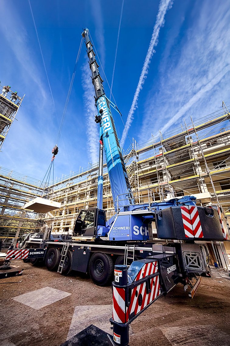 Schweri Autokranbetriebe's new Liebherr LTM 1300-6.4 six-axle mobile crane
