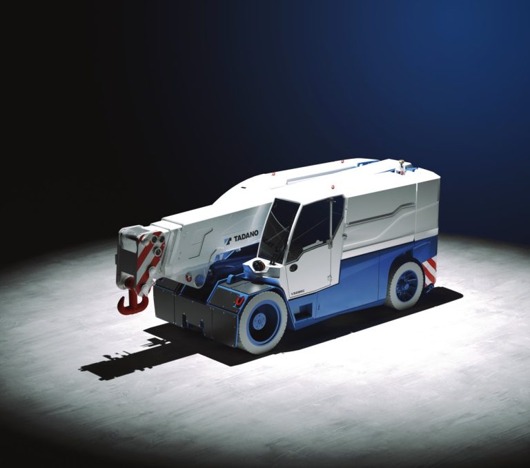 Tadano V320RC 35-tonne battery-electric pick and carry crane
